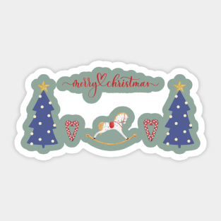 Christmas Harmony Sticker